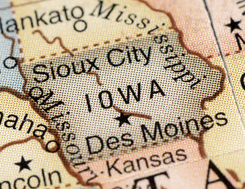 Wayland, Iowa Charles Aris site